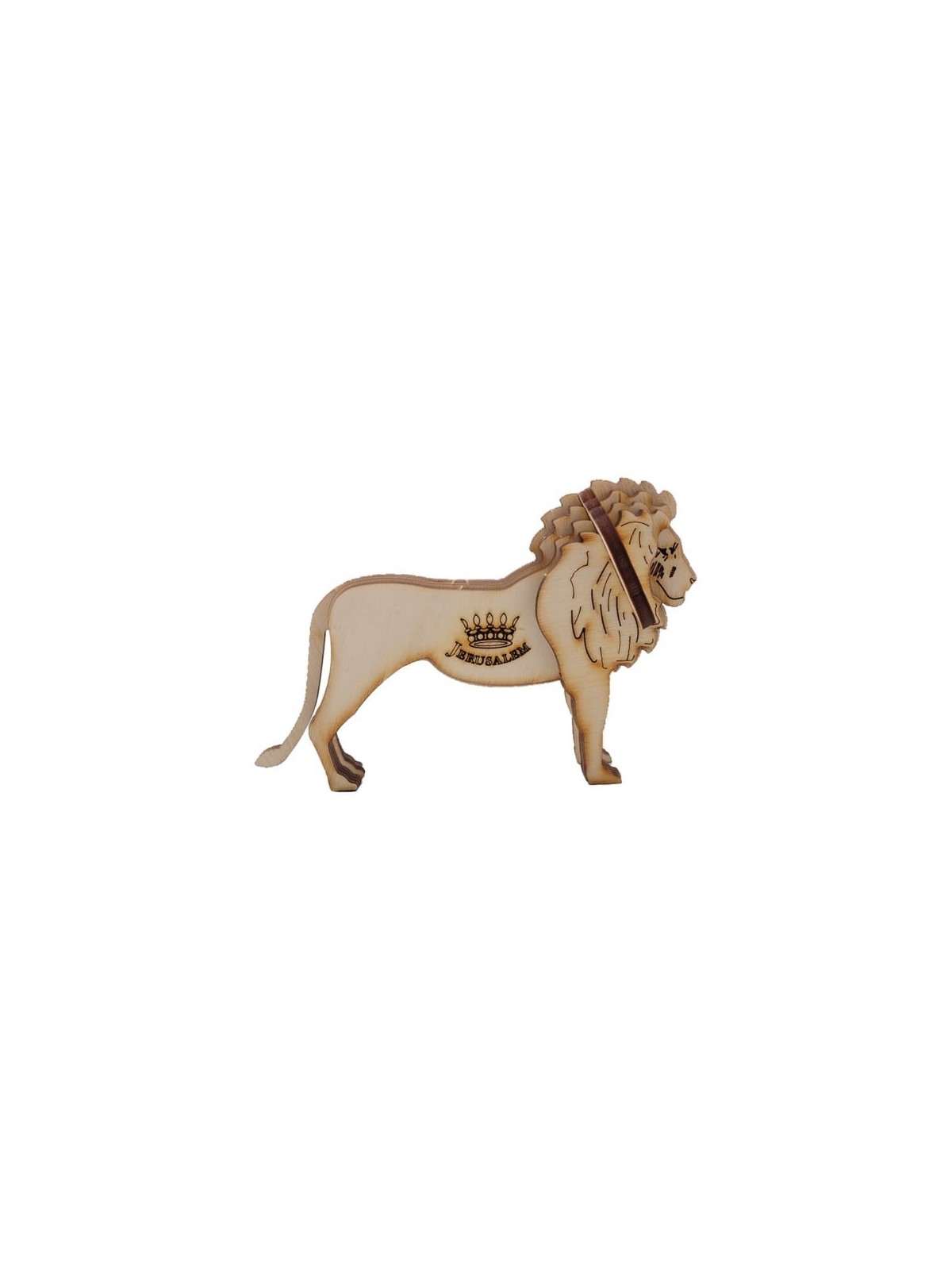 Lion of Meggido: Do-It-Yourself 3D Puzzle Kit